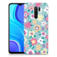 Xiaomi Redmi 9 TPU Case Flower Power - thumbnail