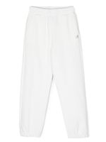 Monnalisa pantalon à taille élastiquée - Blanc