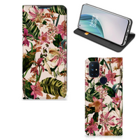 OnePlus Nord N10 5G Smart Cover Flowers