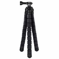 Hama Tripod 1/4 inch Werkhoogte: 9 - 26 cm Zwart Voor smartphones en GoPro - thumbnail