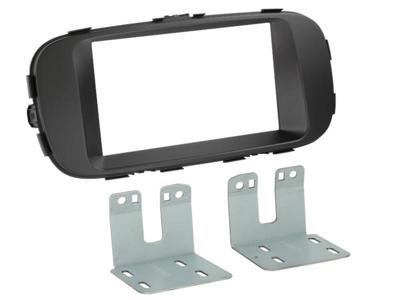 2-DIN Paneel Kia Soul 2014-2018 Kleur: Zwart