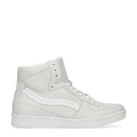 Sacha halfhoge leren sneakers off white