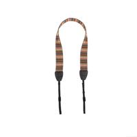 Caruba Camera Halsband Retro - Veiligheid - Comfort - Verstelbaar - Geweven Textuur - Camera Accessoires, 110 x 4 cm