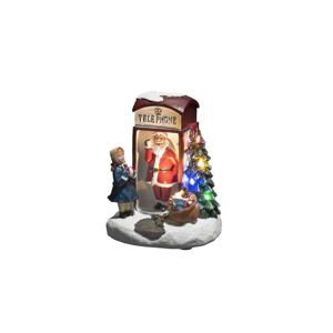 Konstsmide Telephone Box Santa LED Lichtdecoratie figuur 5 gloeilamp(en) 0,32 W