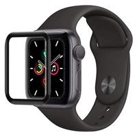 Apple Watch Series SE (2022)/SE/6/5/4 Screenprotector - 9H - 40mm - Zwart - thumbnail