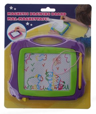 Eddy toys magnetisch tekenbord paars 18 x 14 cm