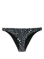 Stella McCartney bas de bikini à plaque logo - Noir - thumbnail