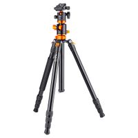 K&F Concept T254A4 Tripod met monopod en kantelbare arm - thumbnail