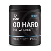 -Go Hard Pre-Workout 30servings Fruit Punch - thumbnail