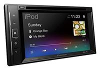 Pioneer AVH-A240DAB 2-DIN-multimediaspeler, 6,2 inch ClearType-touchscreen, smartphone-aansluiting, USB, DAB/DAB+ digitale radio, Bluetooth, 13-bands grafische equalizer
