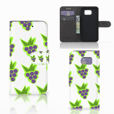 Samsung Galaxy S6 Edge Book Cover Druiven Samsung Galaxy S6 Edge Book Cover Druiven