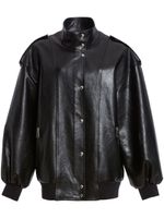 KHAITE veste The Farris en cuir - Noir