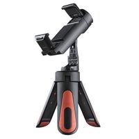 Hama Pocket II Rotation tripod Smartphone/tablet 3 poot/poten Zwart, Rood - thumbnail