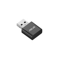 ASUS USB-BE92 nano-adapter Tri Band BE6500 WiFi 7 (802.11be), band 6 GHz, plug and play, compatibel met Windows 10 en 11, Advanced Network Security, ideaal voor gaming en streaming, zwart