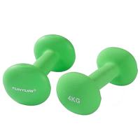 Tunturi Neopreen Dumbbell 4,0kg Green dumbbells, groen, één maat