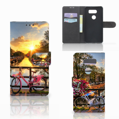 LG V30 Flip Cover Amsterdamse Grachten