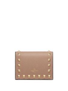 Valentino Garavani portefeuille Rockstud - Rose