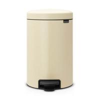 Brabantia pedaalemmer Newlcon 12 liter almond