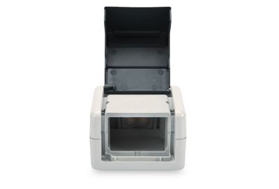 Digitus DN-93844-OD Netwerkdoos Opbouw (op muur) 2 poorten Grijs