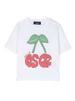 DSQUARED2 KIDS t-shirt à logo imprimé - Blanc - thumbnail