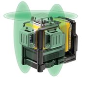 DeWalt DCE089D1G zelfnivellerende kruislijnlaser 10.8V - groene laser - DCE089D1G-QW