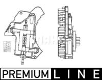 Regelaar, interieurventilator BEHR HELLA SERVICE *** PREMIUM LINE *** MAHLE, u.a. für Mercedes-Benz, Fiat, Chrysler - thumbnail