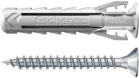 Fischer 568208 schroefanker & muurplug 50 stuk(s) Schroef- & muurplugset