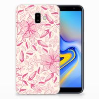 Samsung Galaxy J6 Plus (2018) TPU Case Pink Flowers