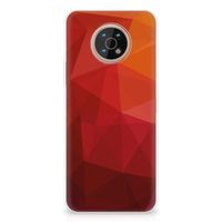 TPU Hoesje voor Nokia G50 Polygon Red