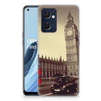 OPPO Reno 7 5G | Find X5 Lite Siliconen Back Cover Londen