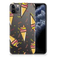 Apple iPhone 11 Pro Max Siliconen Case Icecream - thumbnail