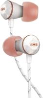 House of Marley Nesta - in-ear hoofdtelefoon, geluidsisolerende akoestisch gebalanceerde oortelefoons, 6 mm drivers, microfoon met 3 knoppen bediening premium geluid oordopjes, wirwar vrije geweven