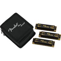 Fender Blues Deville Harmonica 3-Pack met opbergetui - thumbnail