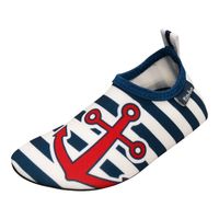 Playshoes UV waterschoenen Anker Marine Wit Maat