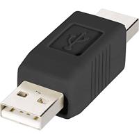 Renkforce usb 2.0 adapter [1x usb 2.0 stekker a - 1x usb 2.0 male a] rf-usba-02 vergulde stekker contacten