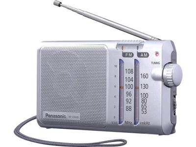 Panasonic RF-U160D Draagbaar Digitaal Zilver