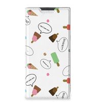 Samsung Galaxy S22 Ultra Flip Style Cover IJsjes - thumbnail