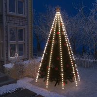 VidaXL Kerstboomverlichting met 400 LED&apos;s koudwit net 400 cm