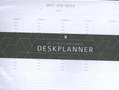 De Structuurjunkie deskplanner - Cynthia Schultz - Paperback (9789463491174) De Structuurjunkie deskplanner - Cynthia Schultz - Paperback (9789463491174)