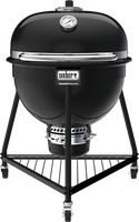 Weber Kamado E6 Kamado-barbecue/grill Ketel Houtskool (brandstof) Zwart - thumbnail