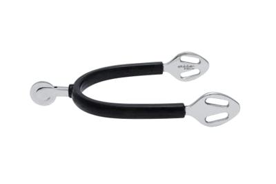 Sporen 1148 Fine Line sporten, roestvrij staal met rubber