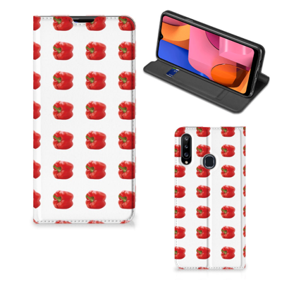 Samsung Galaxy A20s Flip Style Cover Paprika Red Samsung Galaxy A20s Flip Style Cover Paprika Red