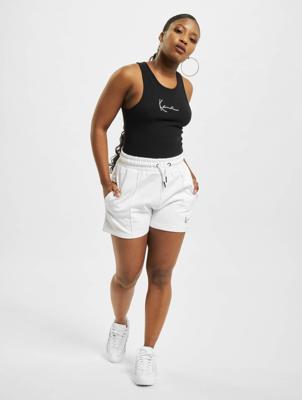 Karl Kani / Tanktop Small Signature Rip in zwart Karl Kani / Tanktop Small Signature Rip in zwart