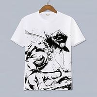 One Piece Cosplay T-Shirt Cartoon Manga Afdrukken Grafisch Voor Voor Stel Voor heren Dames Volwassenen Carnaval Maskerade 3D afdrukken Feest Festival Lightinthebox - thumbnail