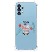 Samsung Galaxy A13 (4G) Stevig Bumper Hoesje Boho Summer