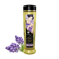 Shunga Erotic Massage Oil - Lavender - 8 fl oz / 240 ml - thumbnail