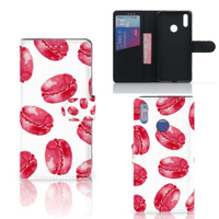 Huawei Y7 (2019) Book Cover Pink Macarons - thumbnail