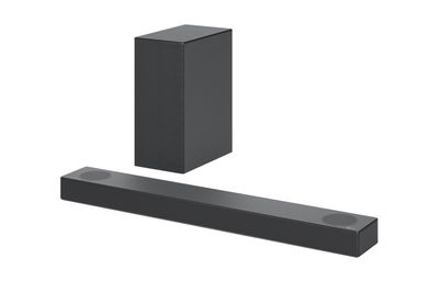 LG Electronics DS75Q.DDEULLK Soundbar Donkergrijs Incl. draadloze subwoofer, WiFi, Bluetooth, USB