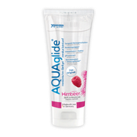 Joydivision AQUAglide Neutral - Flavored Waterbased Lubricant - Raspberry - 3 fl oz / 100 ml