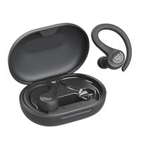 JLab Go Air Sport Hoofdtelefoon Bluetooth, True Wireless oordopjes, bluetooth draadloze koptelefoon - Running Oortelefoon, IP55 Zweetbestendig, 32+ Uur Speeltijd - In Ear Hoofdtelefoon, Grafiet